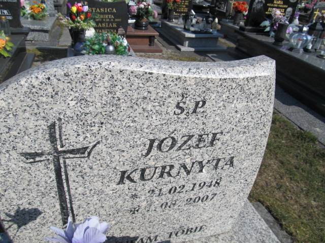 Józef Kurnyta 1948 Bielsko Biała Fatimska - Grobonet - Wyszukiwarka osób pochowanych