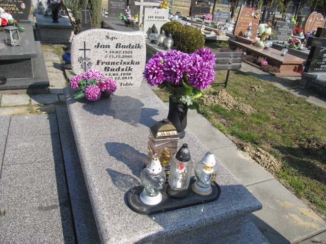 Grób Franciszka Budzik