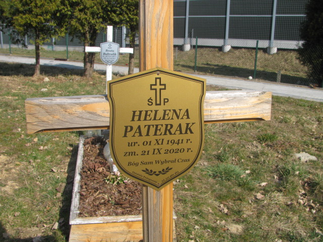 Grób Helena Paterak